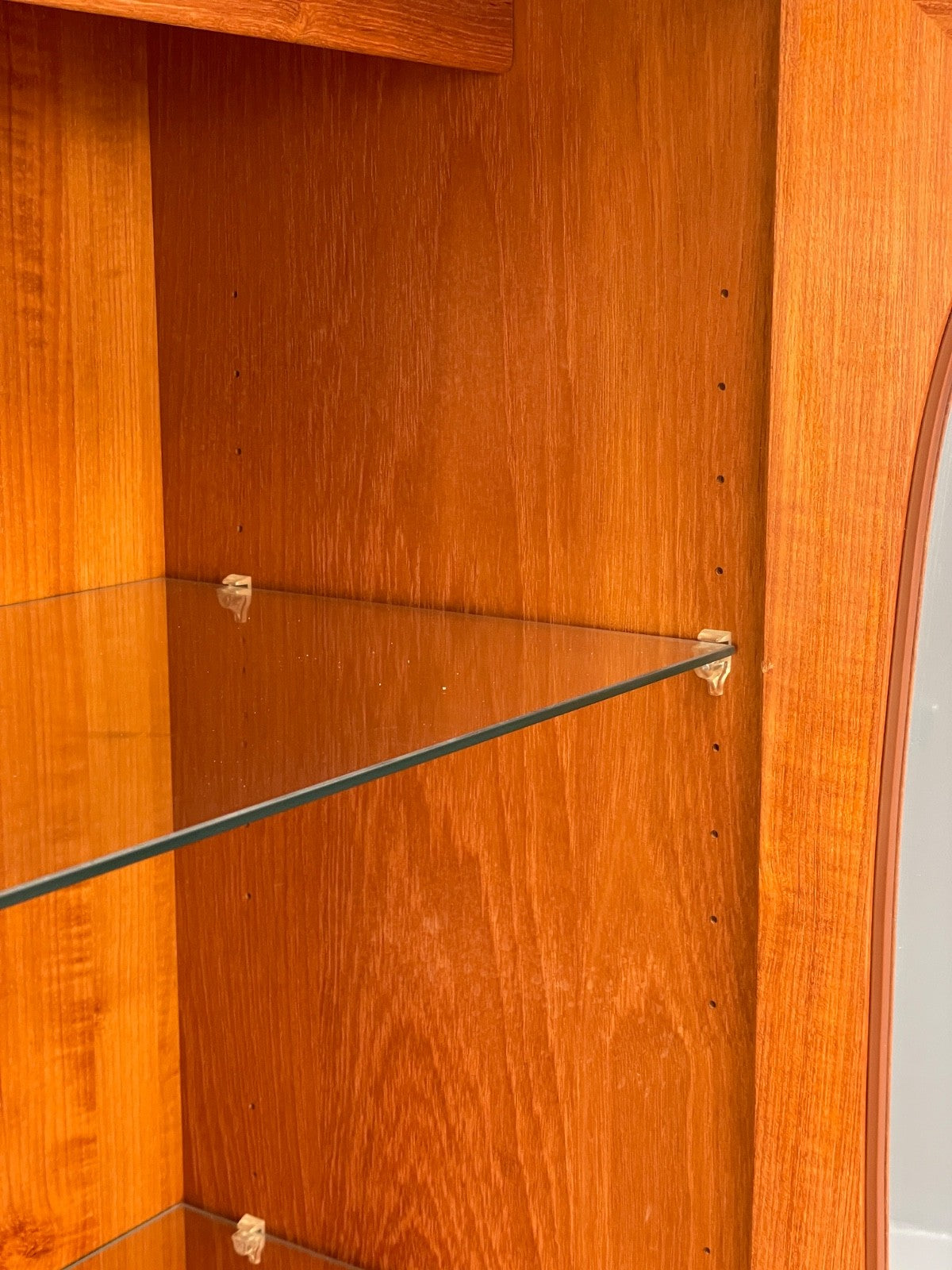 Vintage Teak Glazed Cabinet By Omann Jun 1970s Retro Danish EB9830 MWOO - UKDK FURNITURE