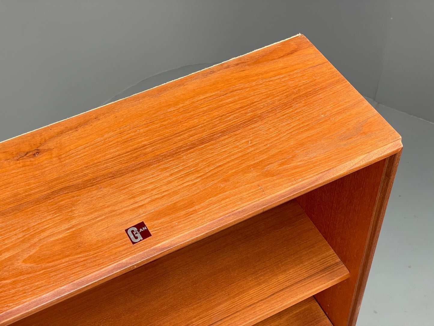 Vintage G-Plan Teak Tall Bookcase Adjustable Retro Shelving Storage EB9422 MWOO - UKDK FURNITURE