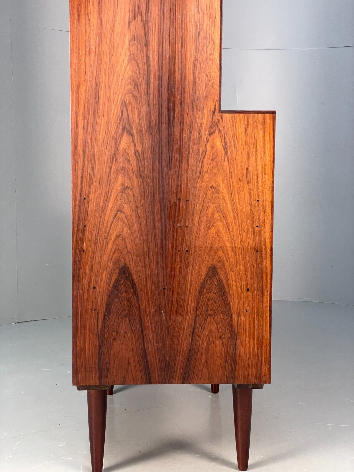 Vintage Danish Mid Century Tall Rosewood Unit Shelving EB8155 MWOO - UKDK FURNITURE