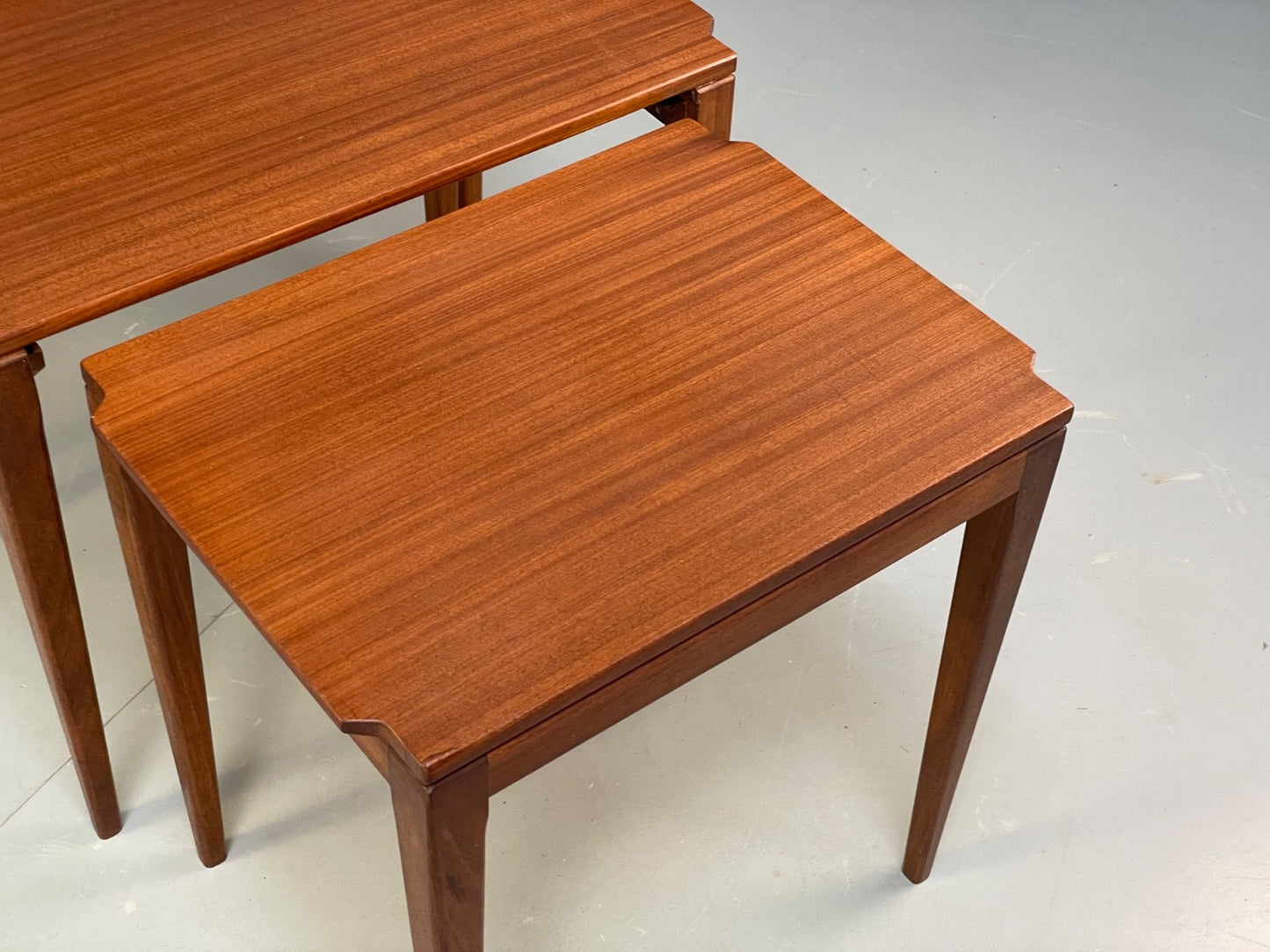 Vintage Richard Hornby Teak Nesting Tables 1960s Retro EB10009 MWOO - UKDK FURNITURE