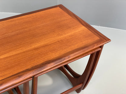 Vintage G Plan Teak Nest of Tables Astro Range 1970s Retro EB9530 MWOO - UKDK FURNITURE