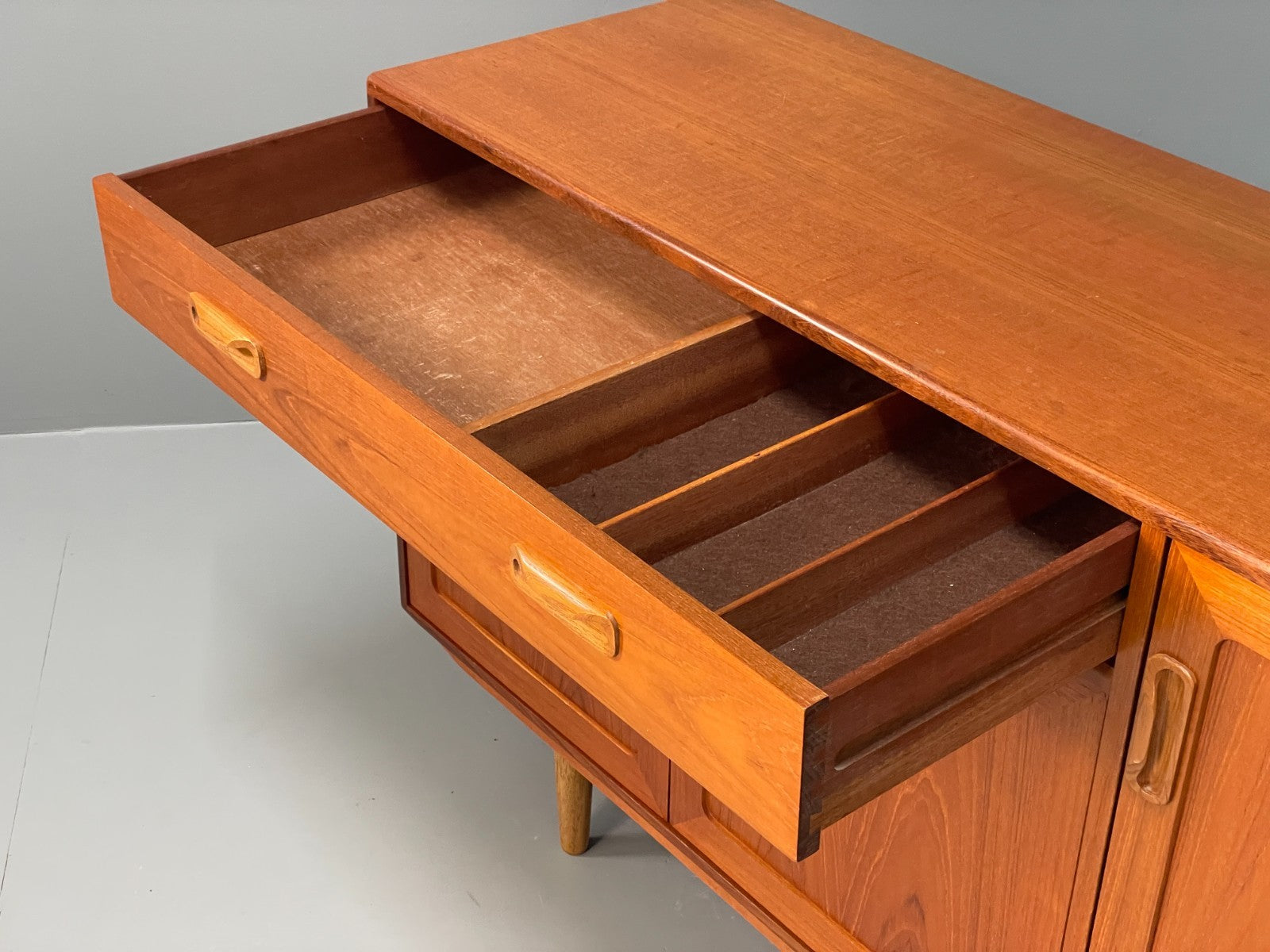 G Plan Teak Sideboard Fresco Range Drawers Shelving Retro 1970s EB10952 MWOO11