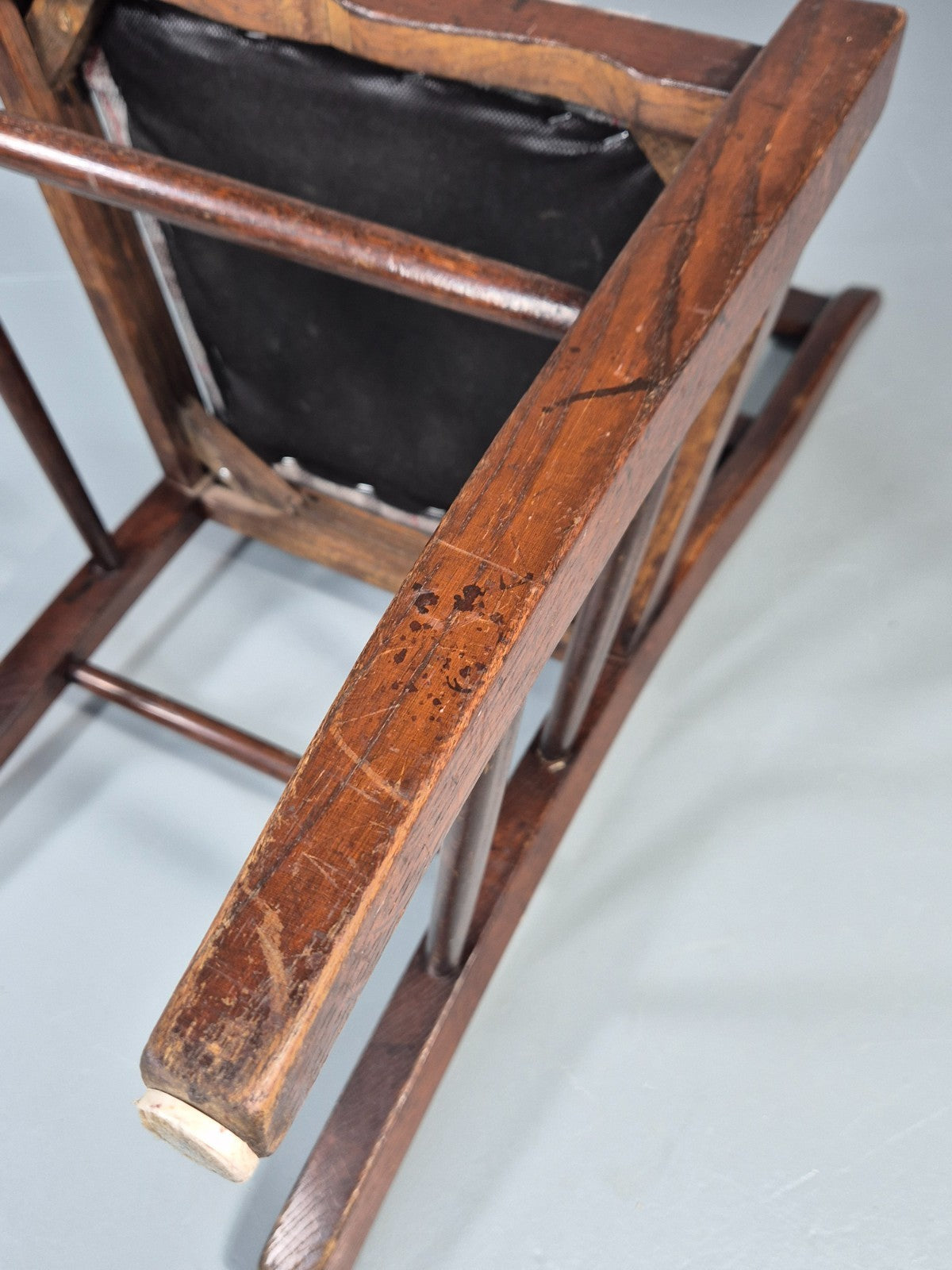 5 Hardwood Dining Chairs Modern Shaker Style Tartan Seats  EB11173 VDIN15