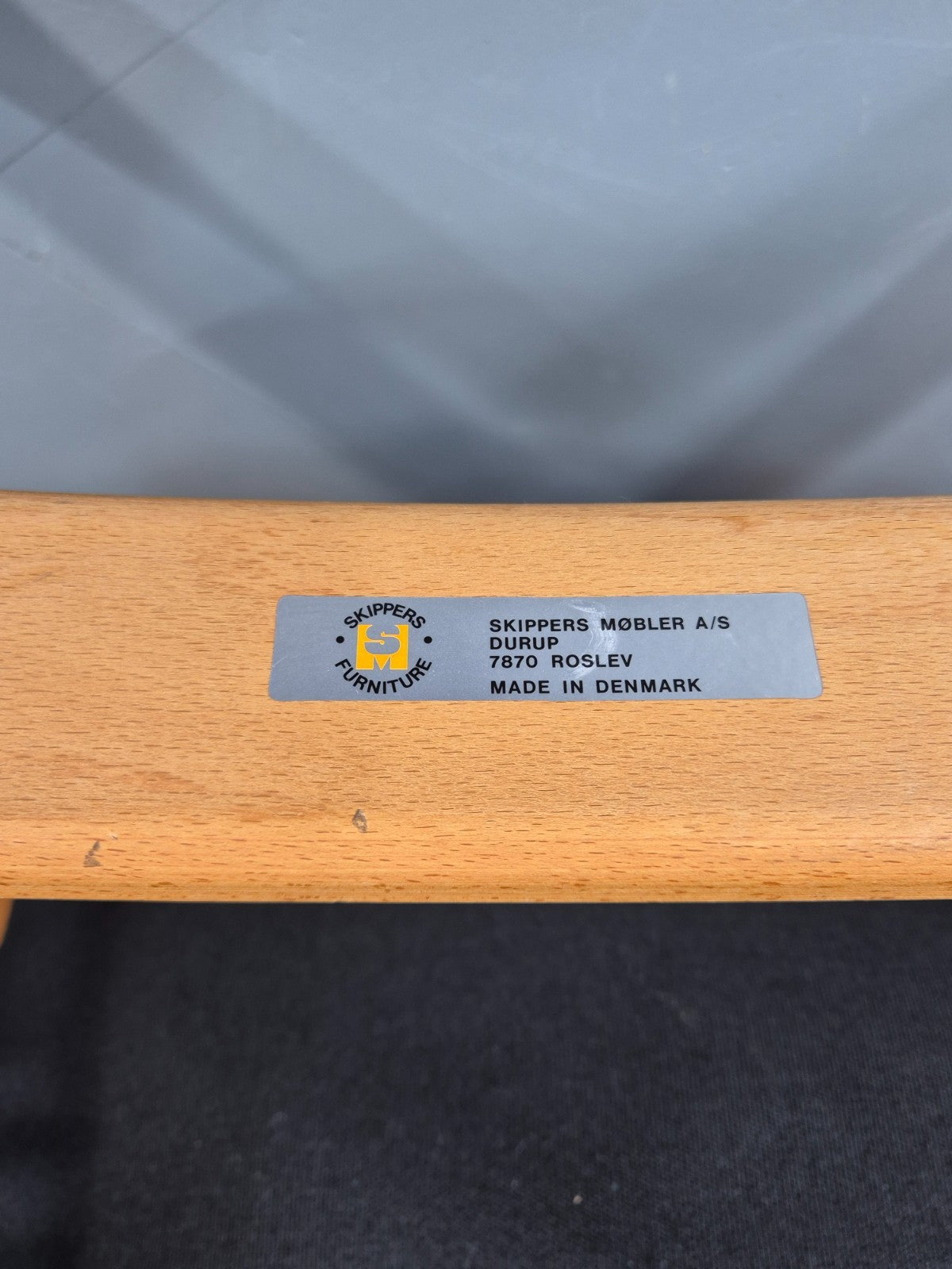 Skippers Apollo Leather Lounge Chair Bentwood Frame 1980s Retro MCM EB11290 MBEN14