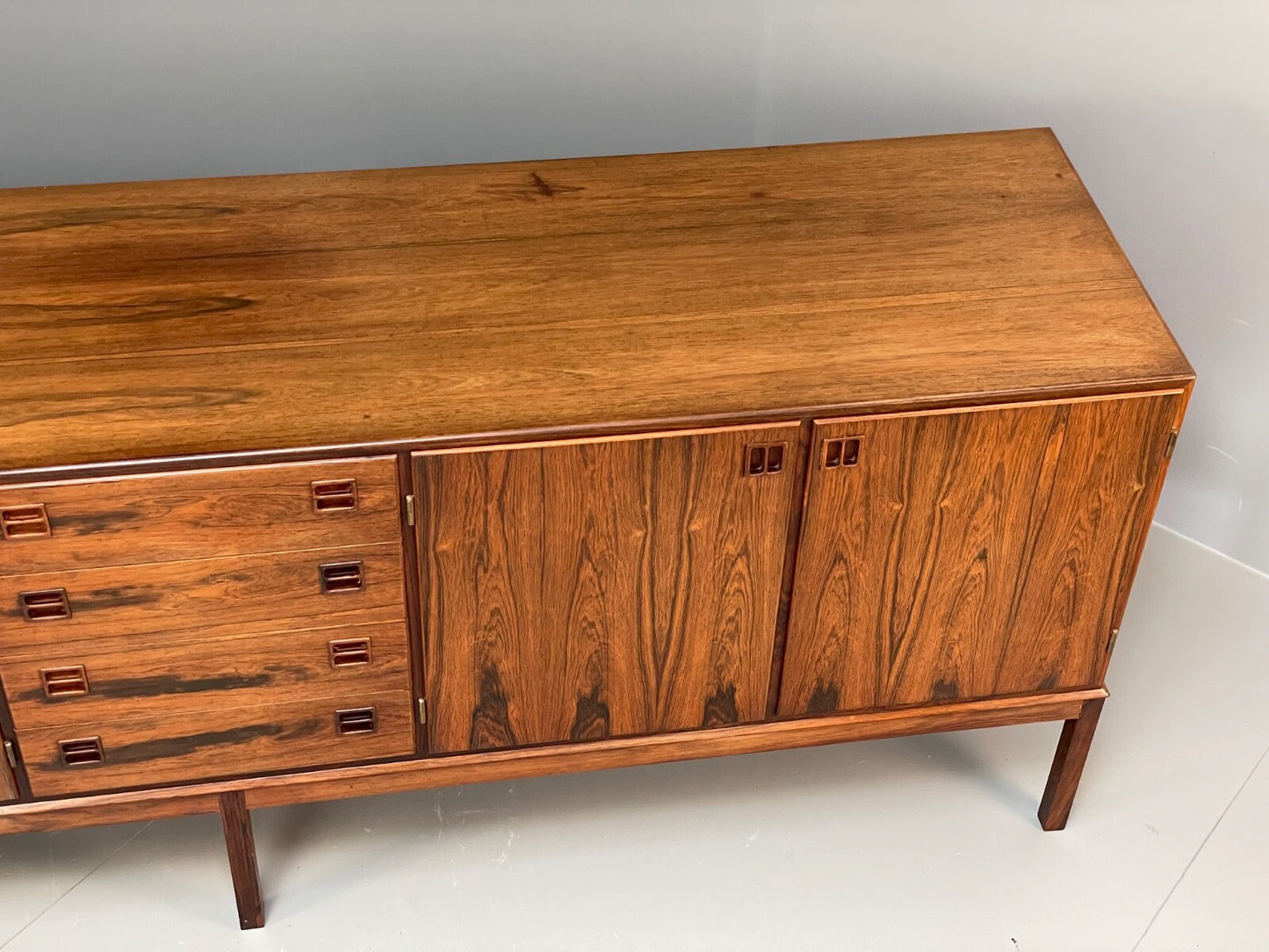 Mid Century Danish Sideboard Bernhard Petersen & Son Vintage Drawers EB9730 MWOO - UKDK FURNITURE