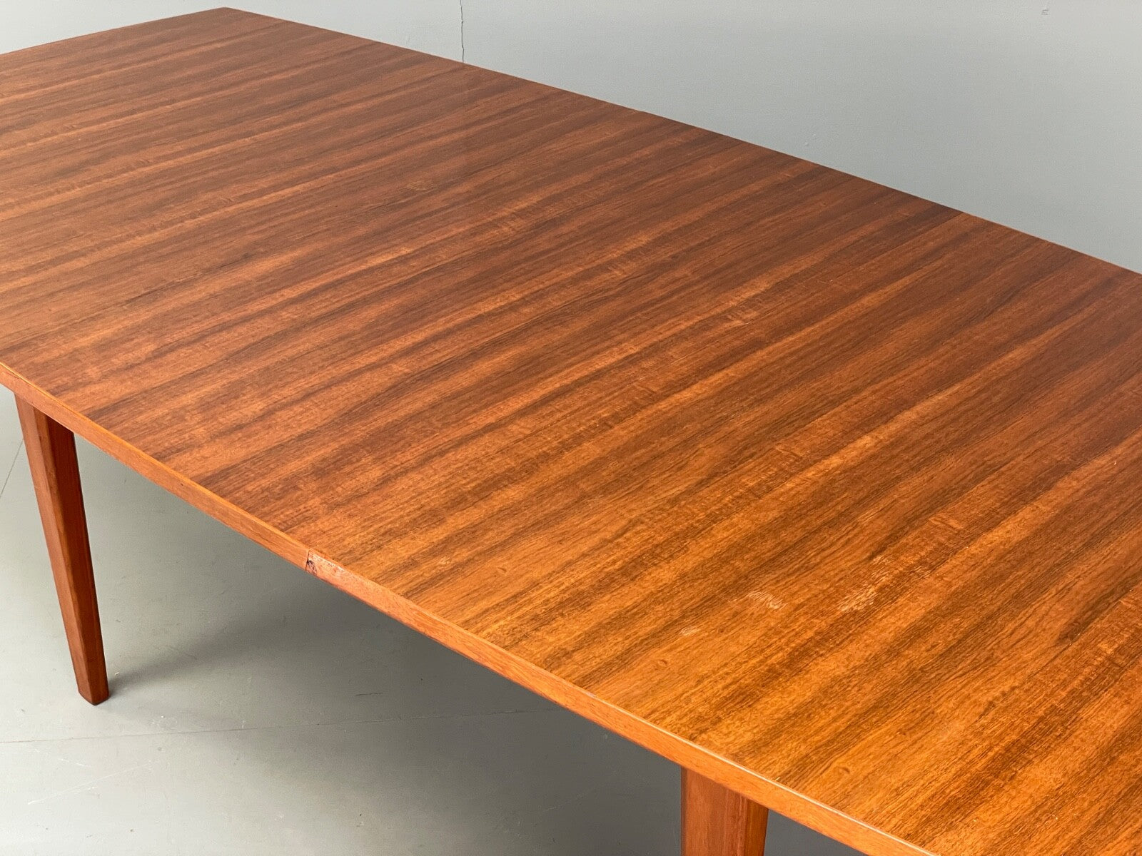 Vintage Gordon Russell Dining Table Extending Walnut & Teak 1960s EB9517 MWOO - UKDK FURNITURE
