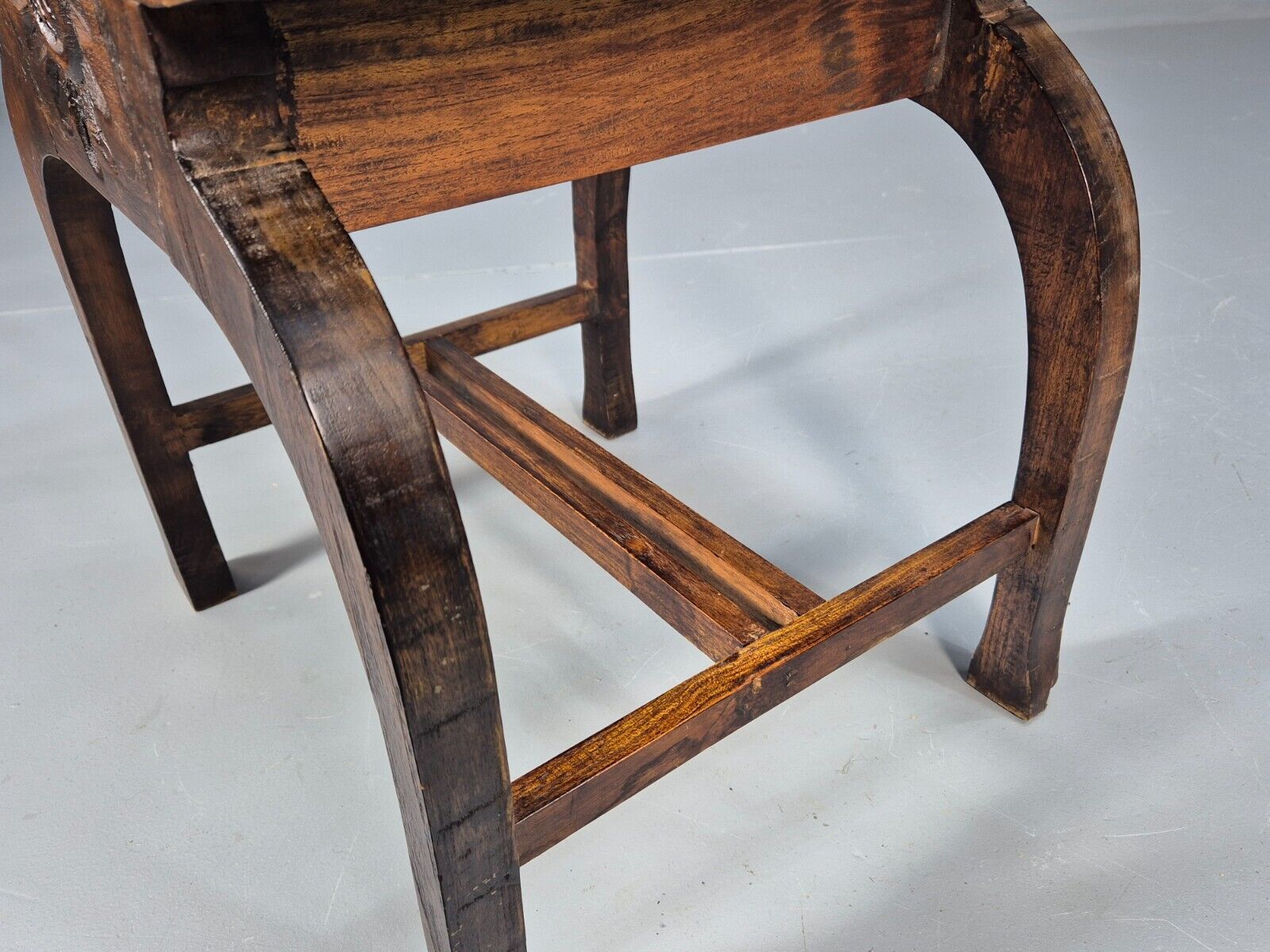 VIntage Reproduction Window Seat Hardwood Regency Style Primitive EB8956 VWOO - UKDK FURNITURE