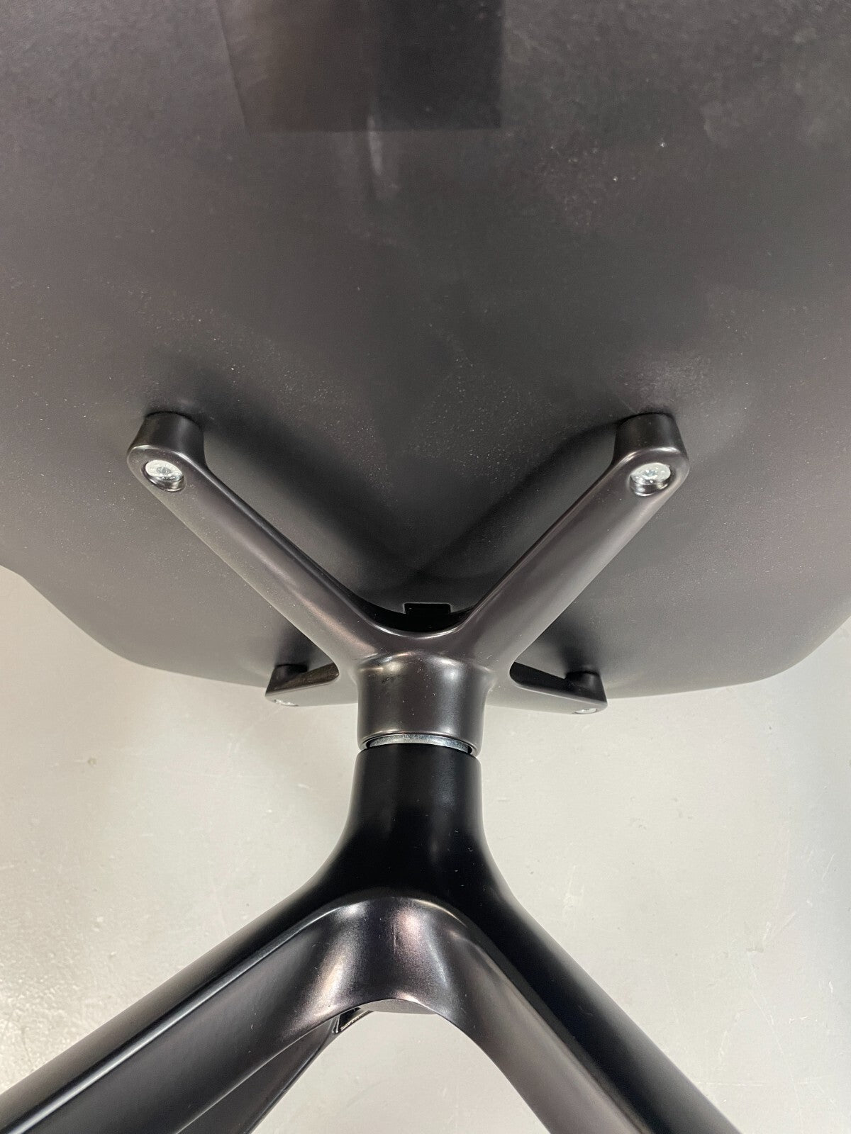 Vintage Desk Chair Turquoise Black Plastic Calibre Mint 401 EB6830 MSWI9