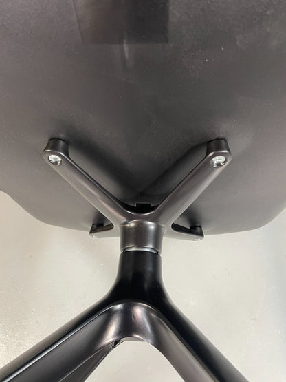 Vintage Desk Chair Turquoise Black Plastic Calibre Mint 401 EB6830 MSWI9