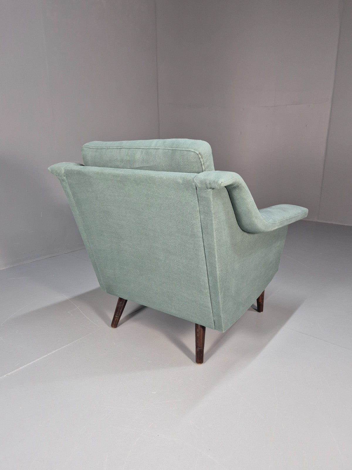 Vintage Danish Lounge Chair New Upholstery 1960s Retro EB6538 MNOR12