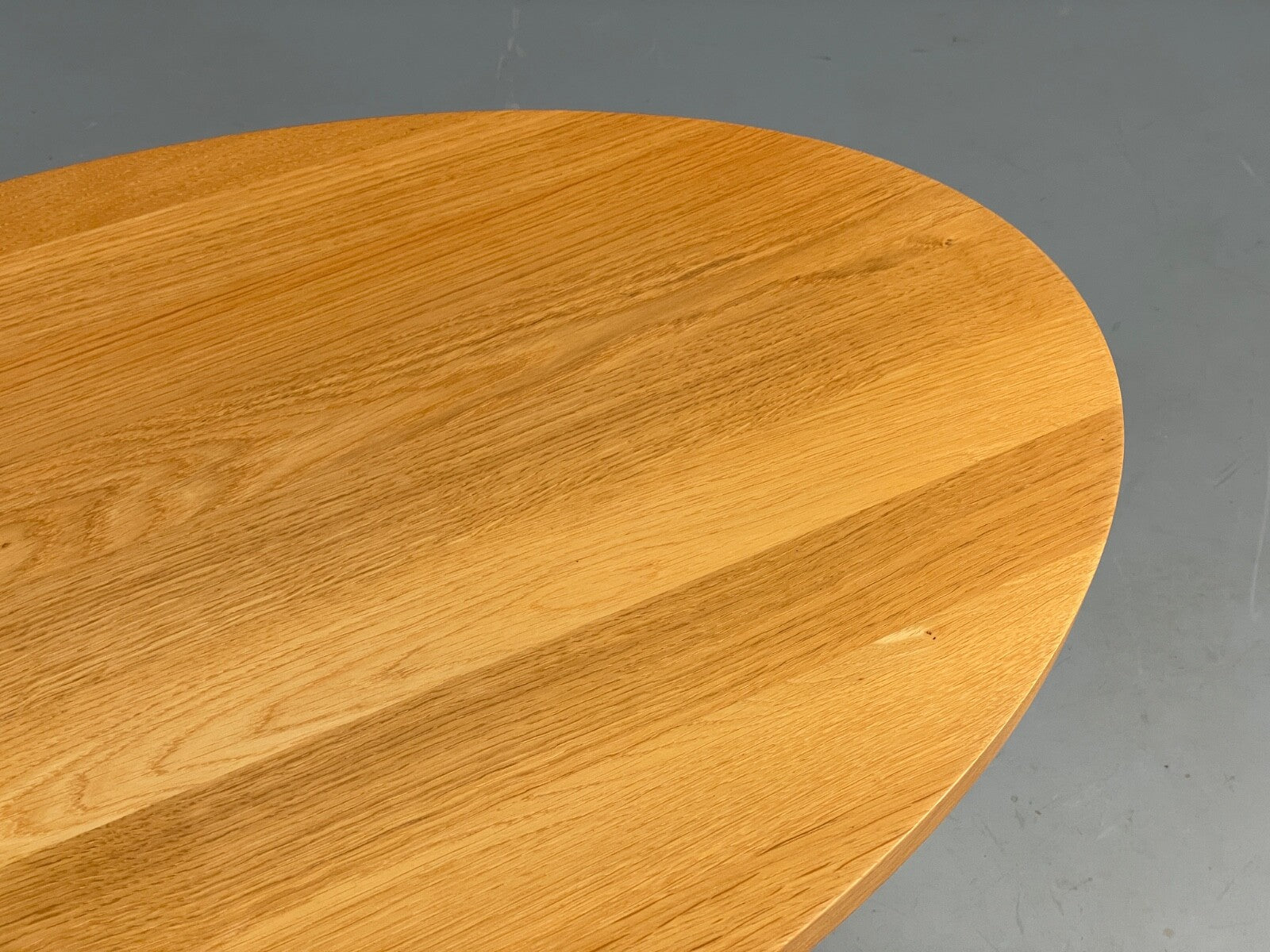 Danish Oval Coffee Table Oak Steel Designed By Ebbe Gehl Naver EB9509 MWOO - UKDK FURNITURE