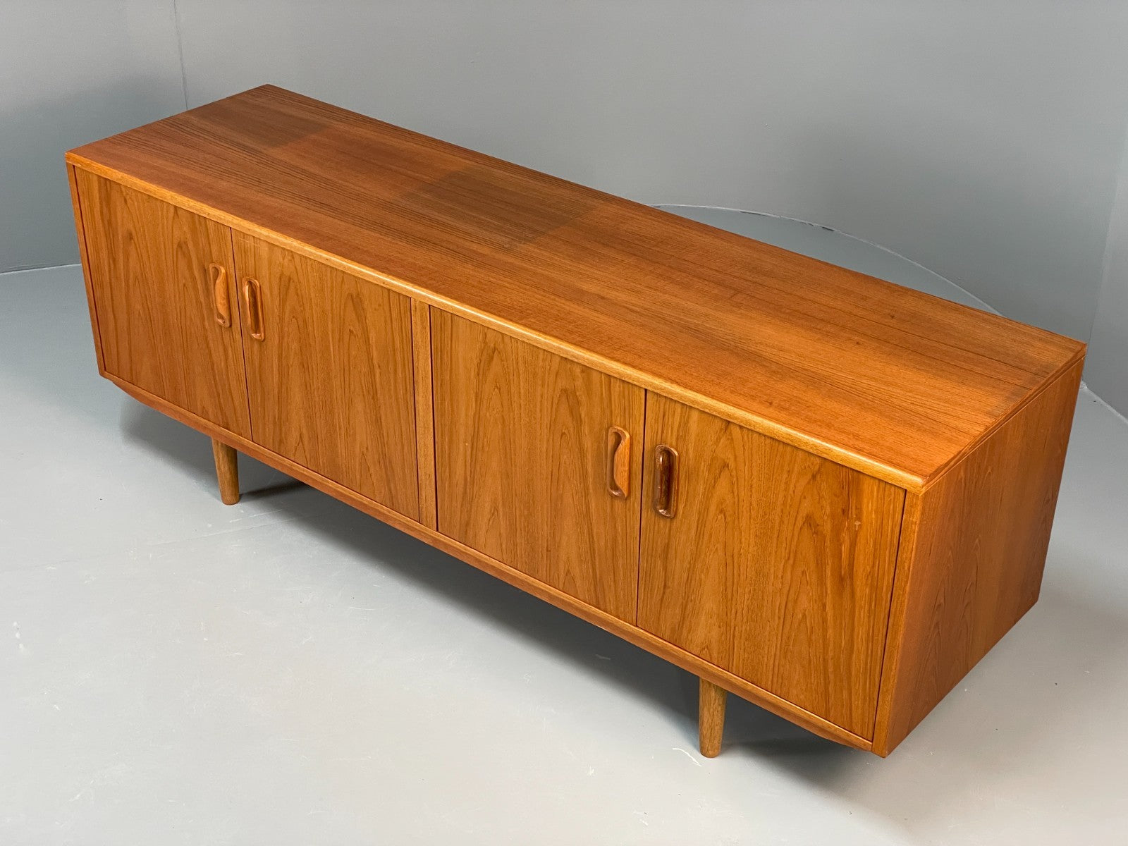 G Plan Teak Sideboard Fresco Range Shelving Retro 1970s TV Unit EB10946 MWOO12