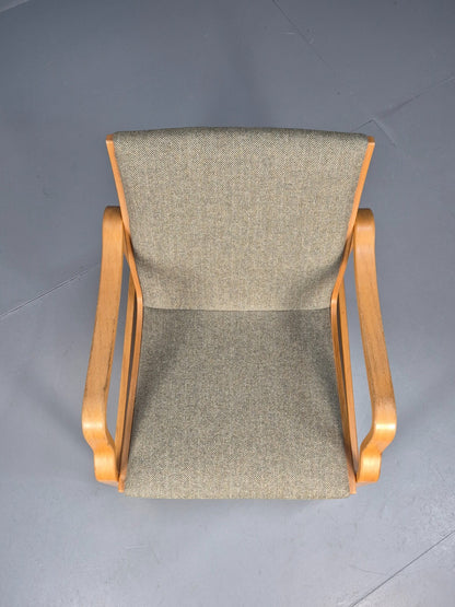 Vintage Danish Farstrup Bentwood `Lounge Chair New Upholstery 1970s EB4877 MBEN - UKDK FURNITURE