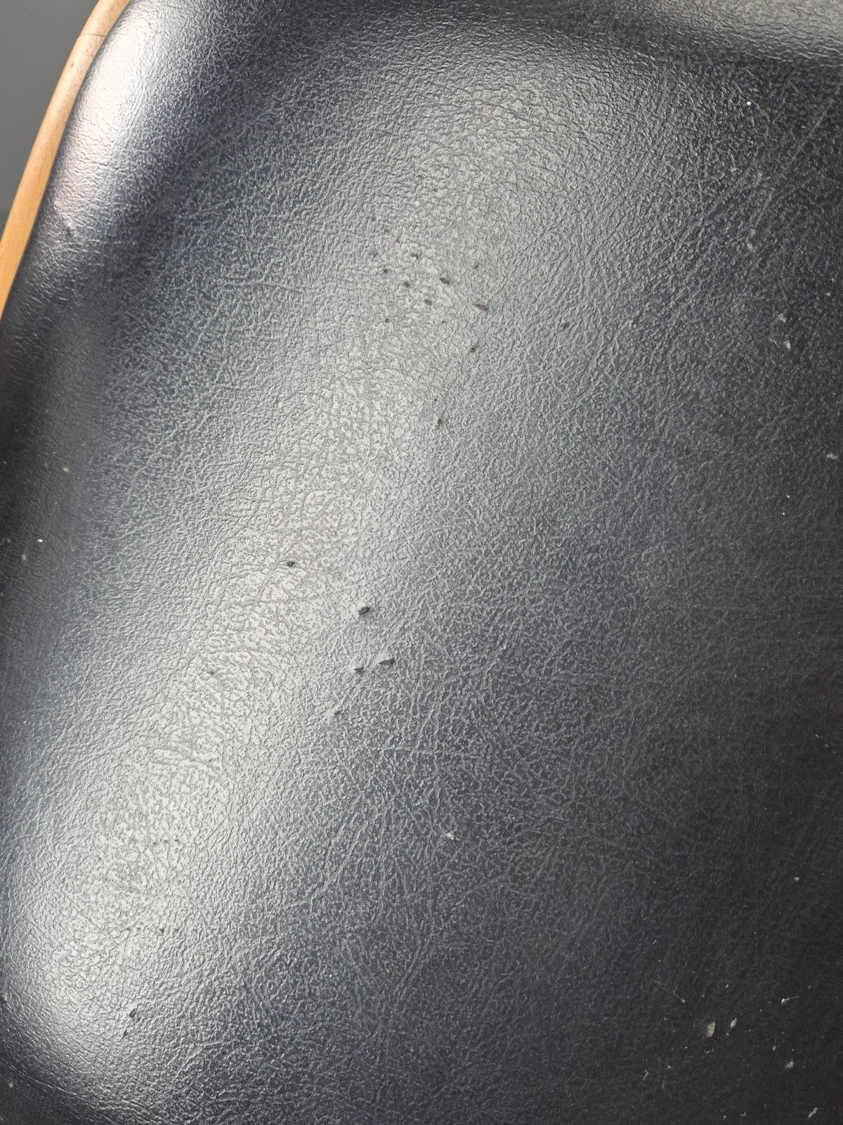 2 1960s Bar Stools Beech Frame Vinyl Tops Retro EB11435 MDIN10