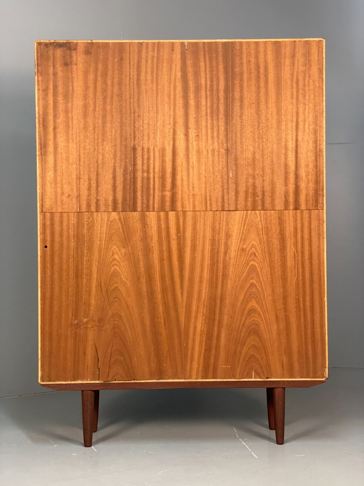 Vintage Danish Midcentury Drop Door Cocktail Cabinet Storage Unit EB8410 MWOO - UKDK FURNITURE