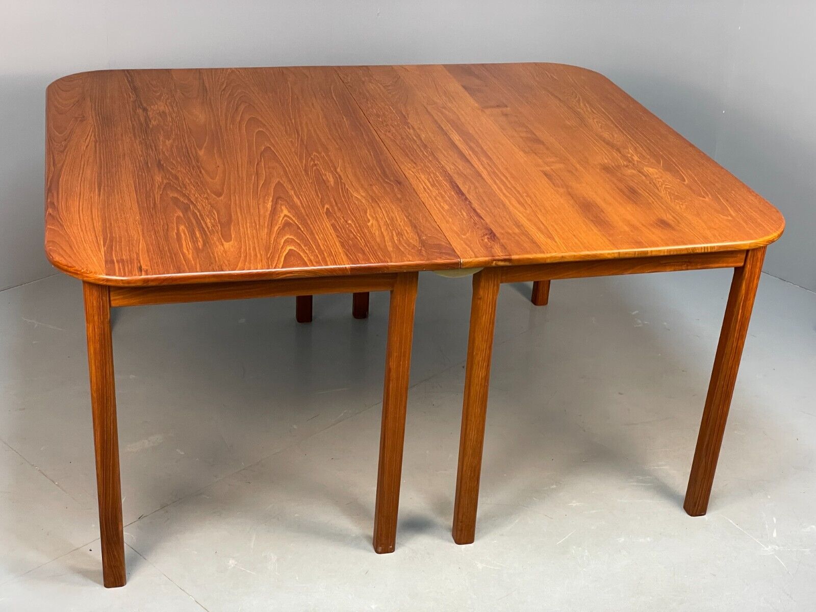 Vintage Solid Teak Extending Modular Rectabgular Dining Table Unique EB8848 MWOO - UKDK FURNITURE