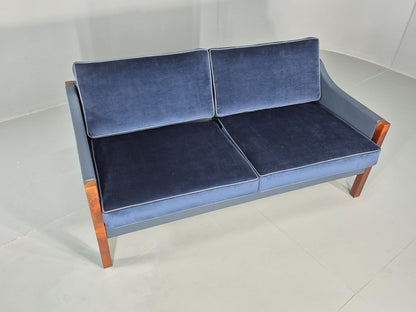 Vntage 2 Seater Sofa Danish Erik Jorgensen New Leather Upholstery  EB11927 M2SS3