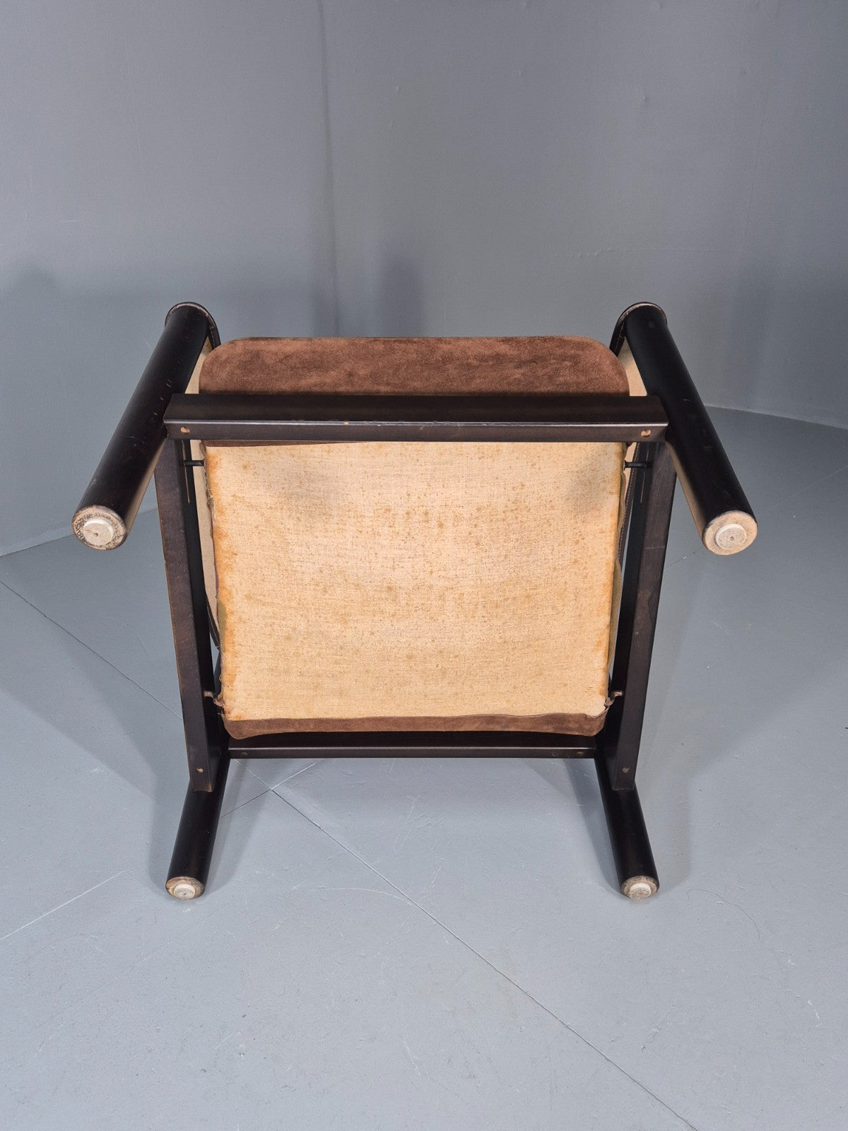 Vintage Leather Lounge Chair Gehl and Nissen Jeki Mid Century Retro EB11480 MNOR13