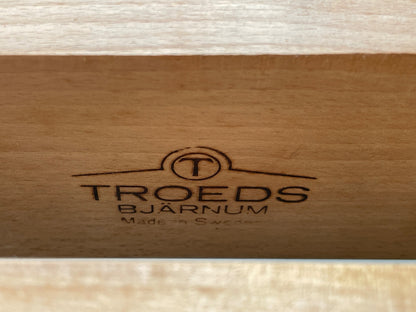 Vintage Teak Extending Dining Table By Troeds Sweden Retro EB10598 MWOO15