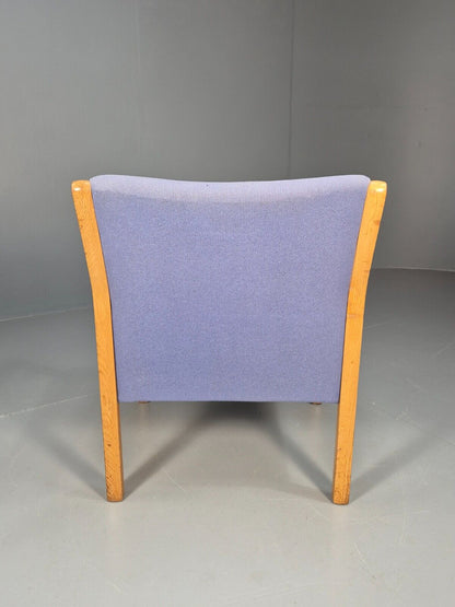 Vinrtage Danish Oak Framed Lounge Chair by Soro Stolefabrik 1990s EB9053 MNOR - UKDK FURNITURE