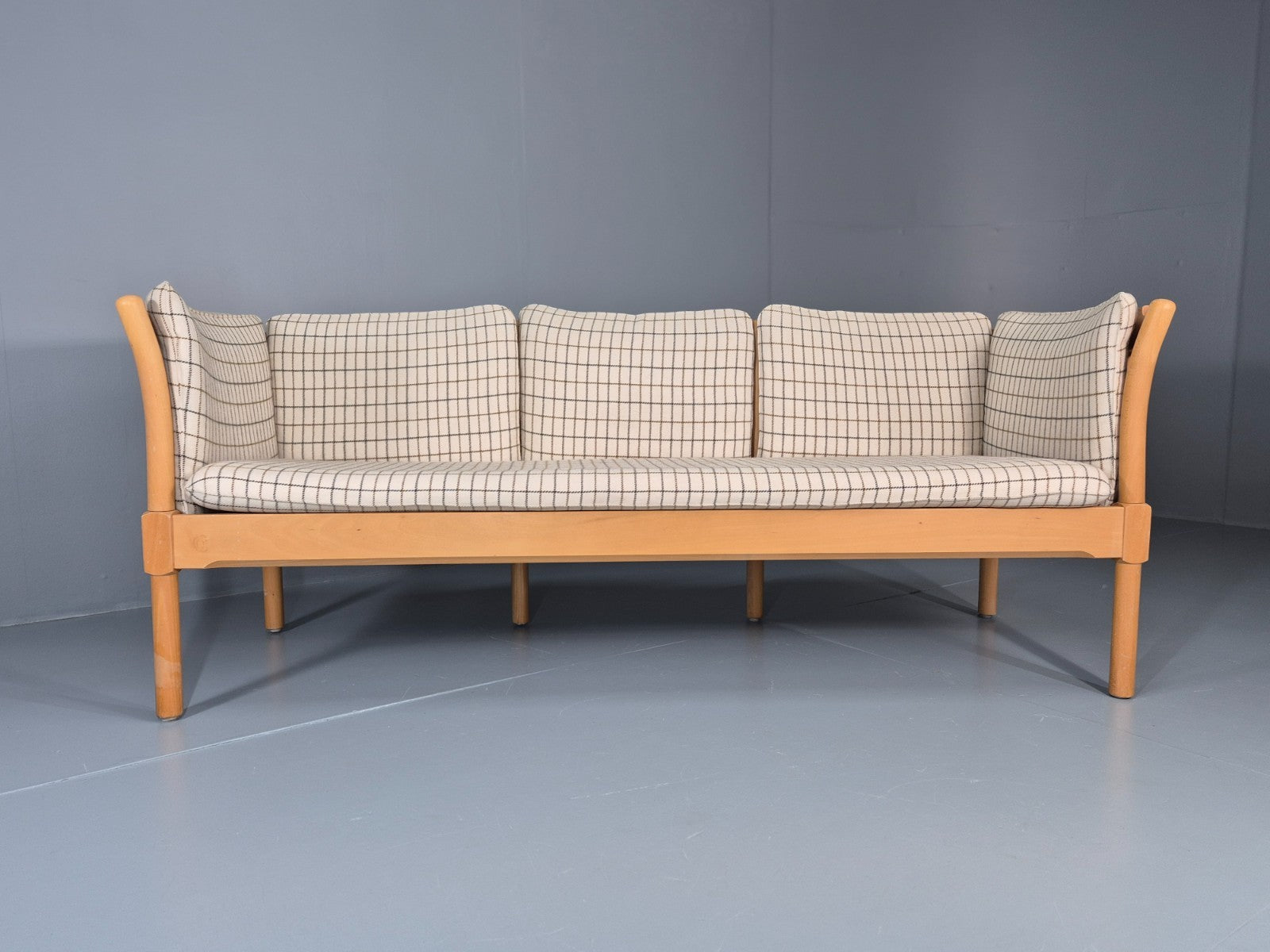 Vintage Danish Three Seater Settee Eric Jorgensen Design 1970s MCM EB11361 M3SS5