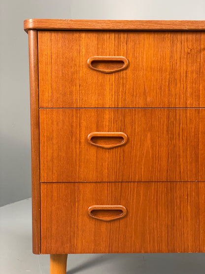 Vintage Chest Of Drawers 1960s Teak Danish Mid Century Retro EB11241 MWOO3