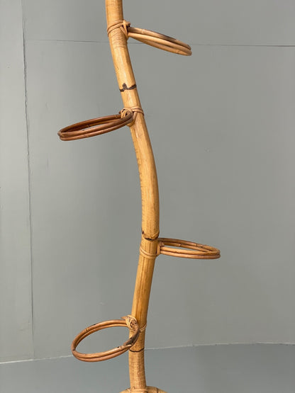 Vintage Bamboo Plant Stand Retro Design EB9764 MWOO - UKDK FURNITURE