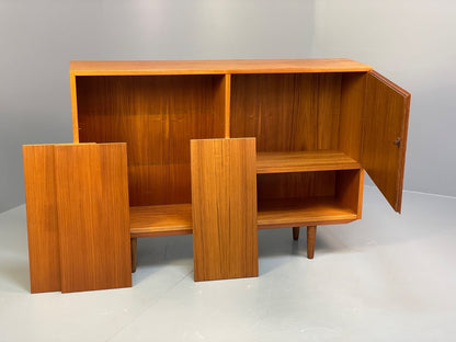 Vintage 1970s Teak Bookcase By Omann Jun Danish Retro Shelving EB9832 MWOO - UKDK FURNITURE