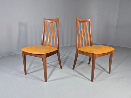 2 Vintage G Plan Dining Chairs 1970s Retro Teak Fresco Range MCM EB11741 MDIN1