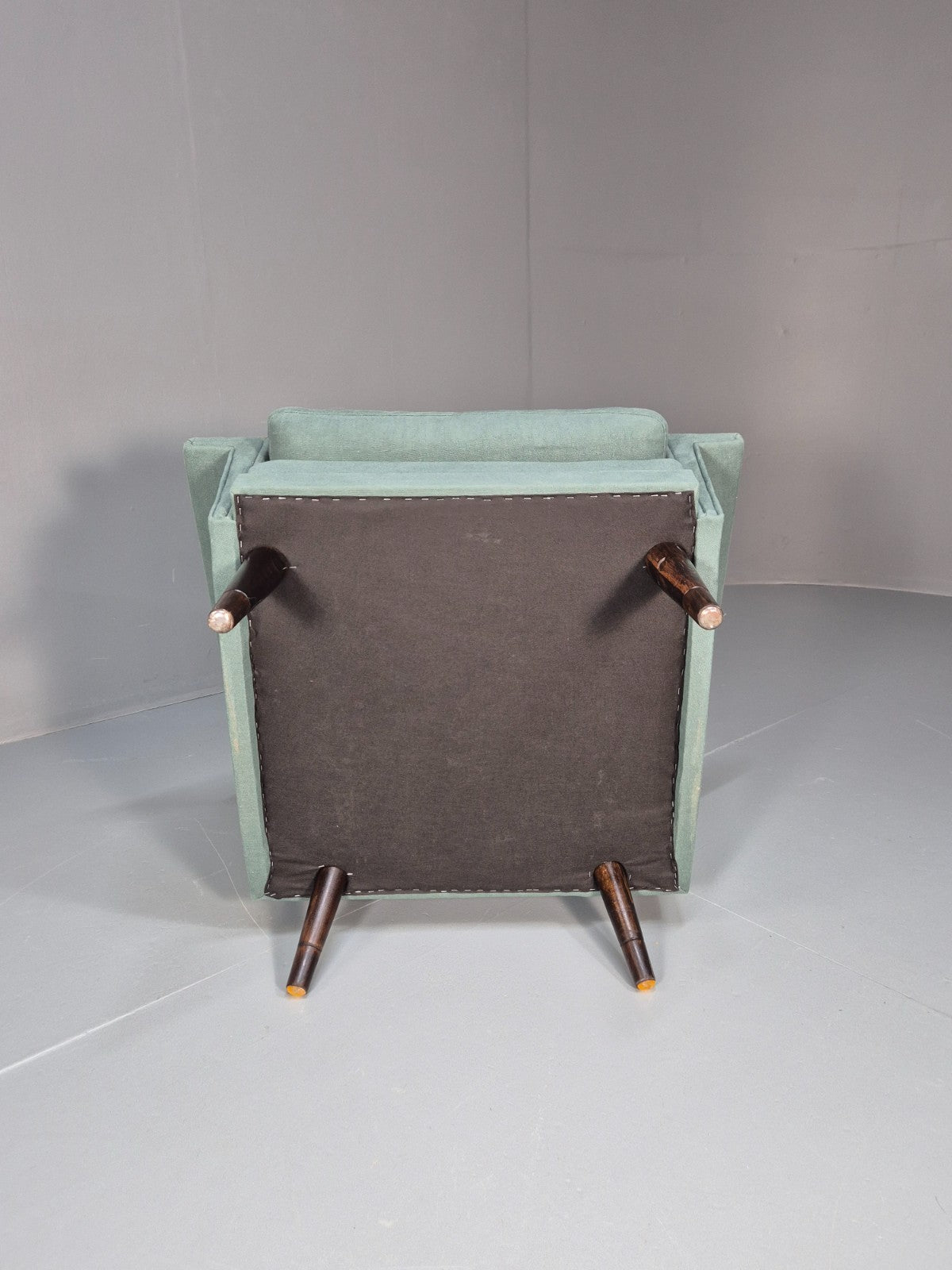 Vintage Danish Lounge Chair New Upholstery 1960s Retro EB6538 MNOR8