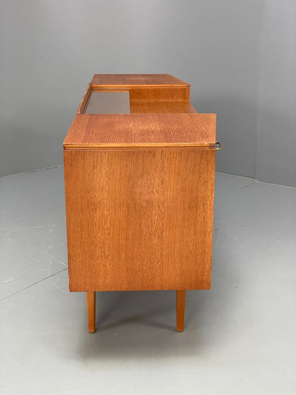 Vintage 1950s Oak Dresser Avalon Midcentury Drawers Cabinet EB11793 MWOO15