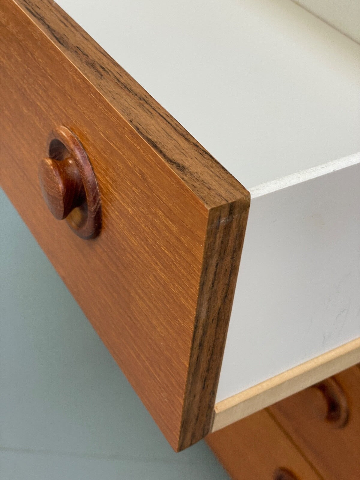 Mid Century Teak Chest Of Drawers By Erik Franssons Retro Scandi EB9824 MWOO - UKDK FURNITURE