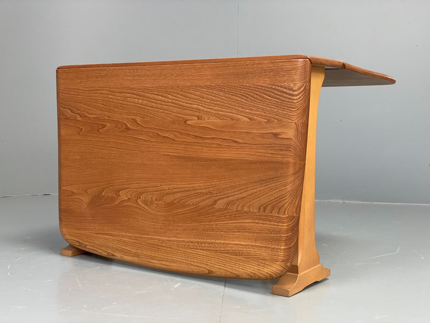 Vintage Ercol Coffee Table Blonde Elm Model 820 Drop Leaf 1970s EB11794 MWOO13