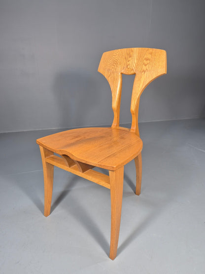 8 Modern Design Dining Chairs Blonde Oak Craftsperson Bespoke Build EB10928 MDIN5