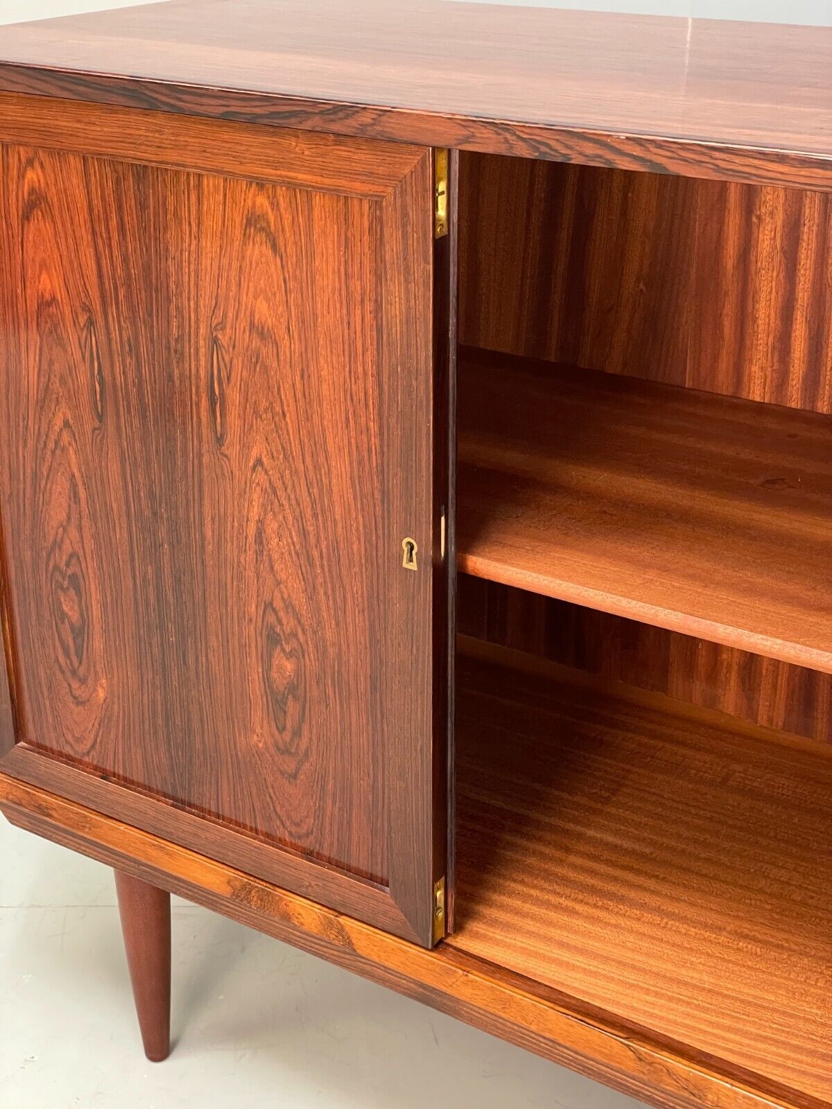 Vintage Danish Double Door Cabinet By LYBY Møbler Mid Century EB8844 MWOO - UKDK FURNITURE
