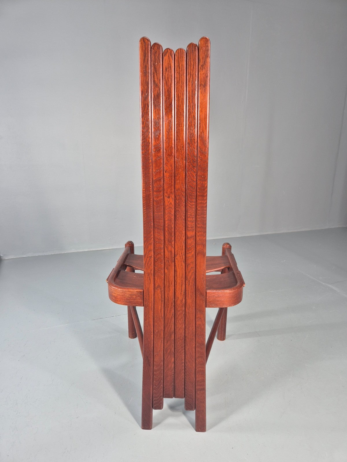 6 1980s Post Modern design Dining Chairs Allmilmo Retro Brutalist EB11000 VDIN16