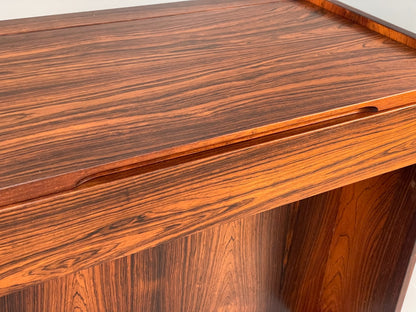 Vintage Compact Dressing Table 1970s Danish Retro Mirrored Storage EB10837 MWOO5