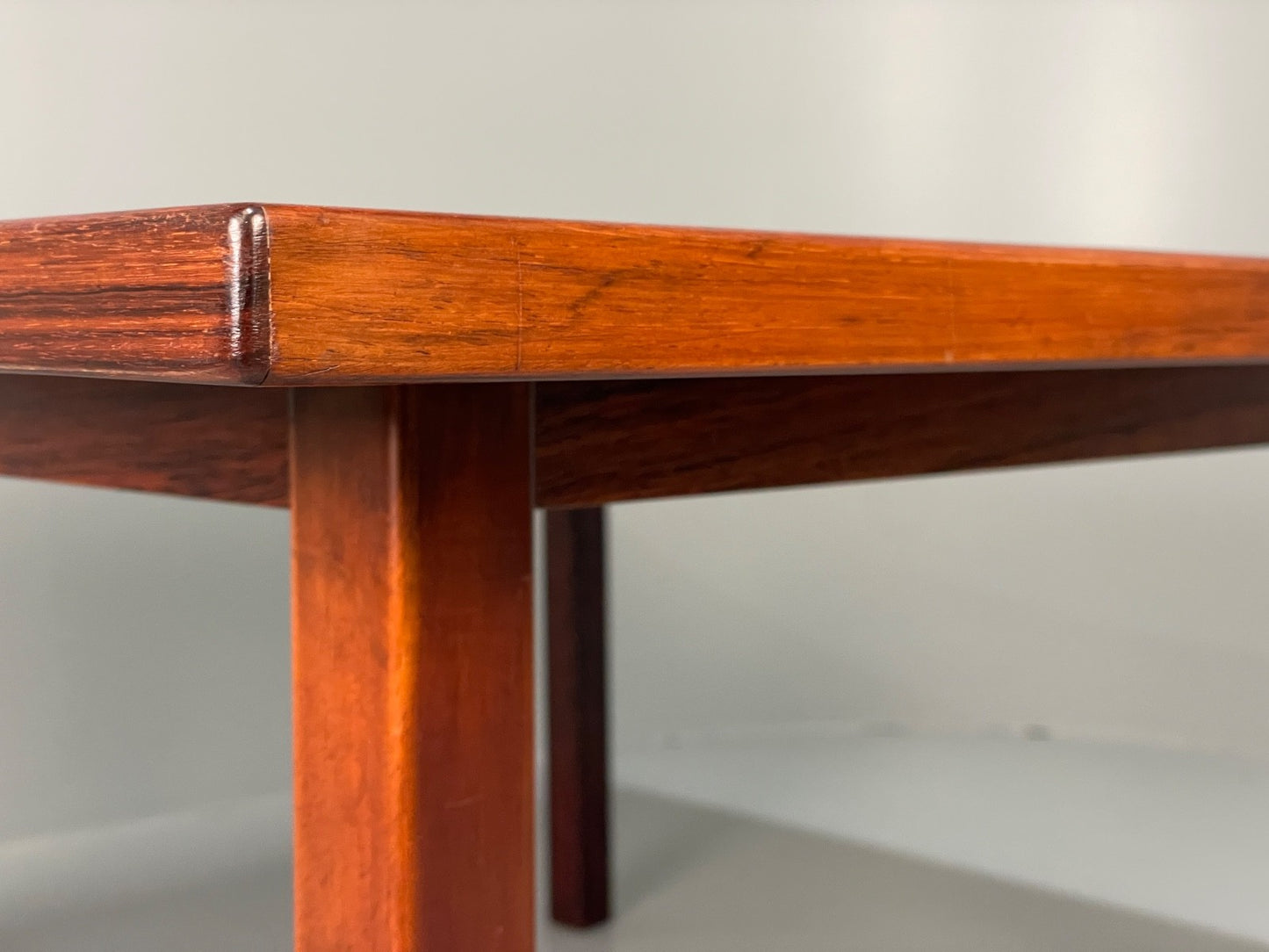 Vintage Square Coffee Table 1960s Swedish Mid Century Removable Leg EB11239 MWOO16