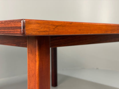 Vintage Square Coffee Table 1960s Swedish Mid Century Removable Leg EB11239 MWOO16