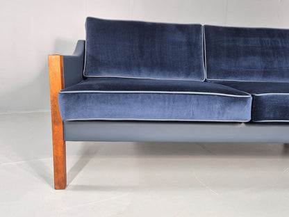 Vntage 2 Seater Sofa Danish Erik Jorgensen New Leather Upholstery  EB11928 M2SS2