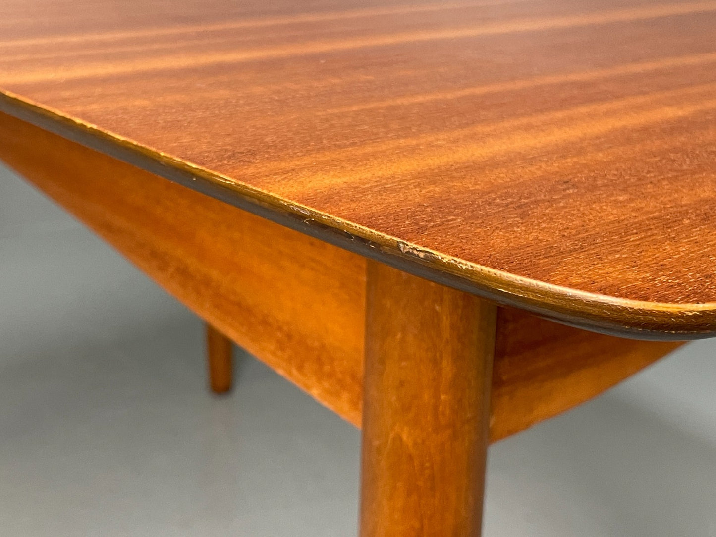Vintage Teak Dining Table Extending Vanson 1960s Mid Century EB11550 MWOO18