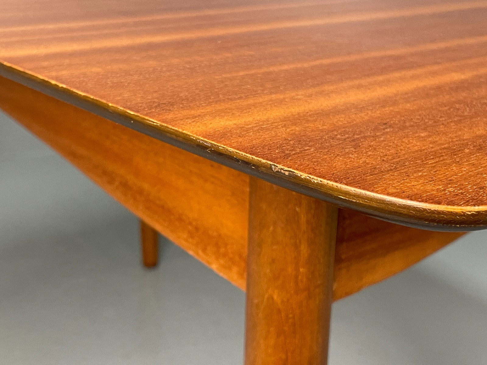 Vintage Teak Dining Table Extending Vanson 1960s Mid Century EB11550 MWOO18