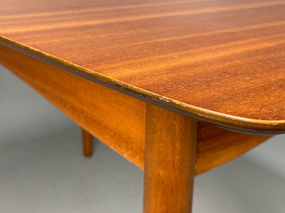 Vintage Teak Dining Table Extending Vanson 1960s Mid Century EB11550 MWOO18