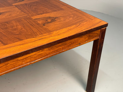 Vintage Rectangular Coffee Table By Heggen Norway Checkerboard EB7155 MWOO13