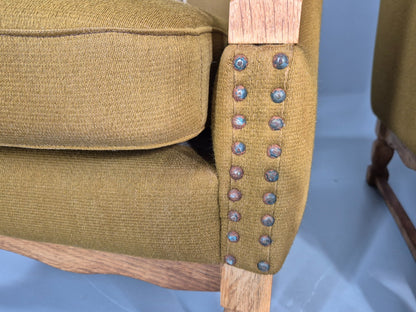 Kjaernulf Style high and Low Back Lounge Chairs 1970s Denmark Retro EB11310 MNOR10