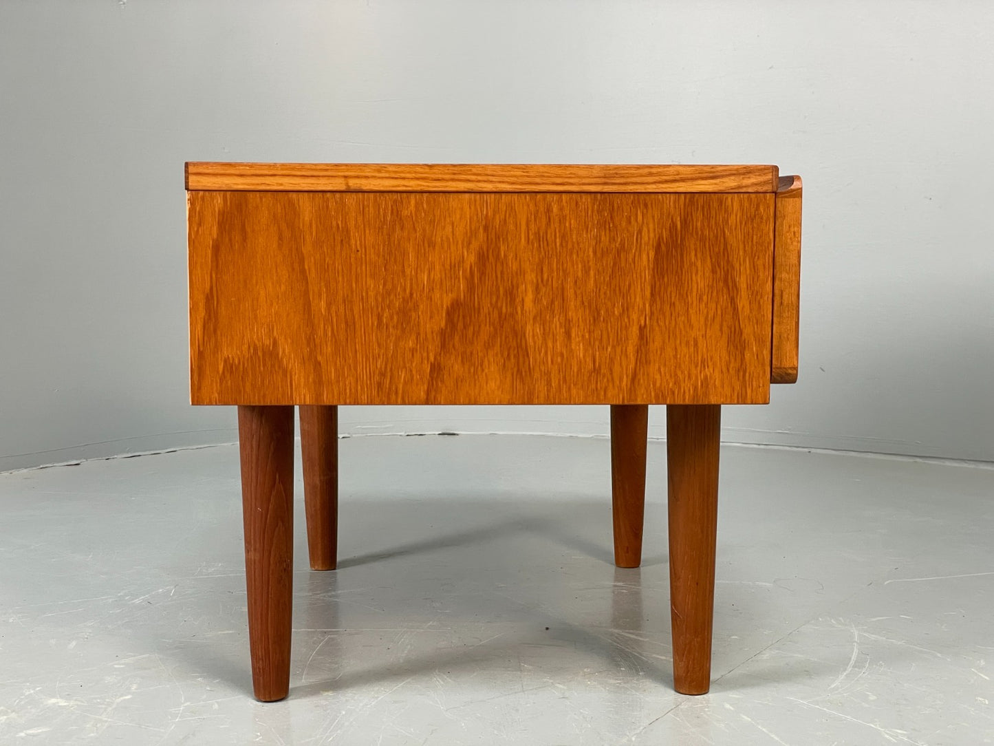 Vintage Teak Bedside Table With Drawer Beaver & Tapley 1970s Retro EB10681 MWOO11
