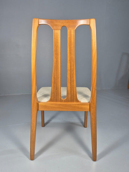 6 Vintage Teak Parker Knoll Dining Chairs High Backed MCM Retro EB9158 MDIN - UKDK FURNITURE