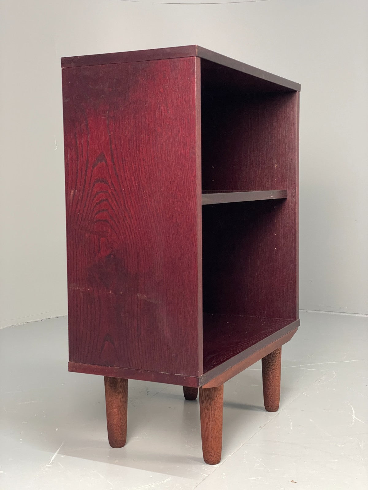 Vintage Dark Oak Bookcase Adjustable Shelf By Beaver & Tapley EB11497MWOO7