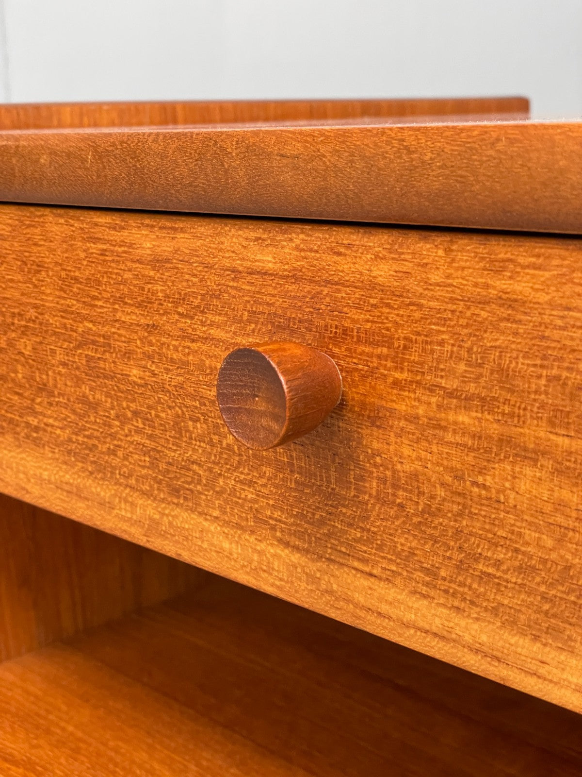 Vintage Nathan Bedside Cabinet Teak 1970s Retro Squares Design EB11557 MWOO7