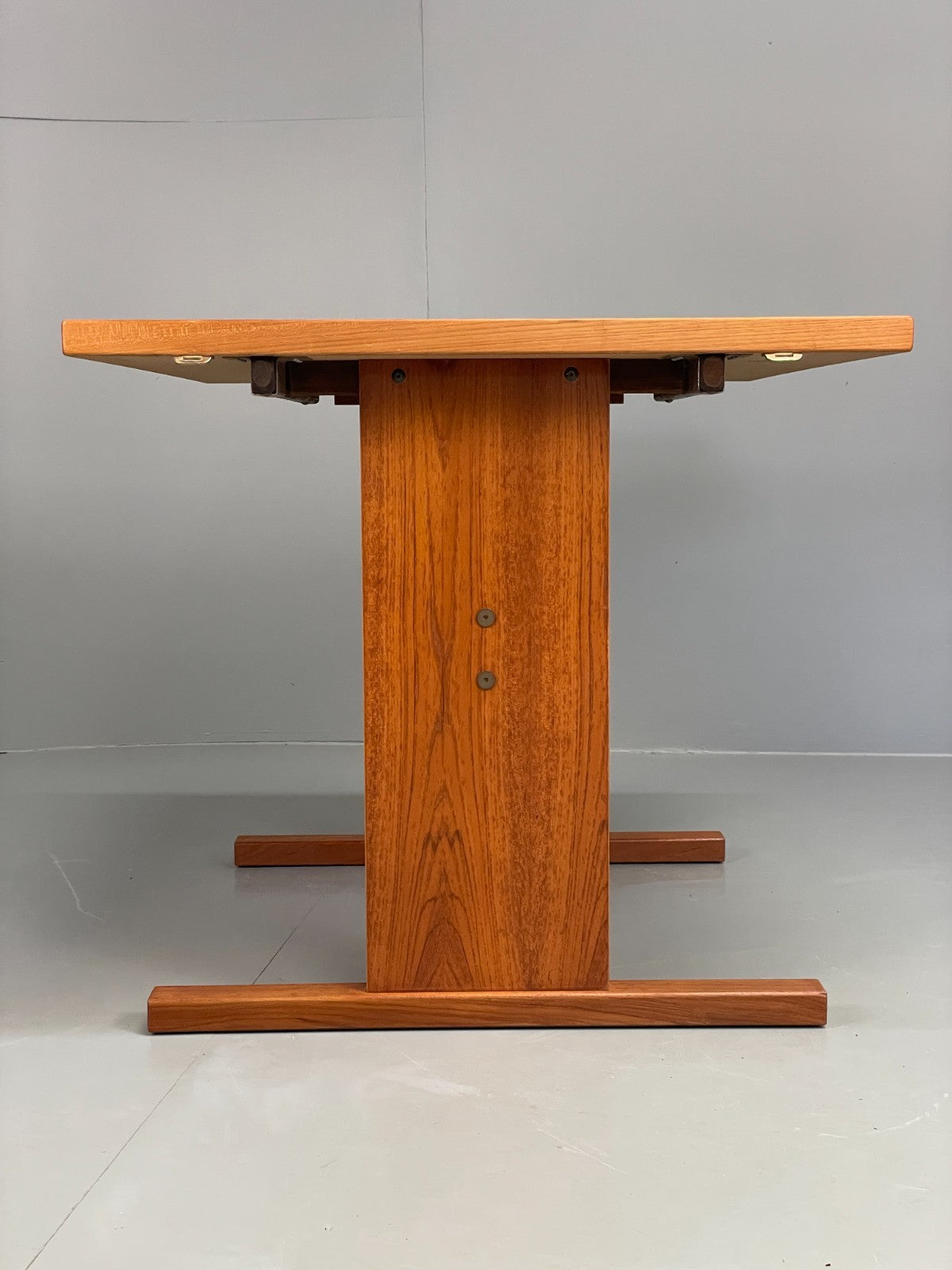 Vintage Teak Dining Table Tile Topped Danish Drop Leaf 1980s EB11563 MWOO15